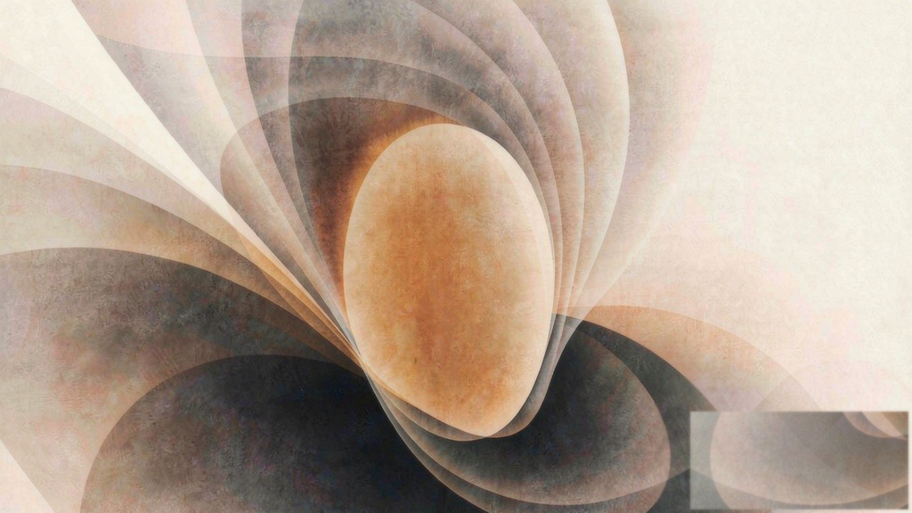 Abstract editorial artwork for Hexagram 16