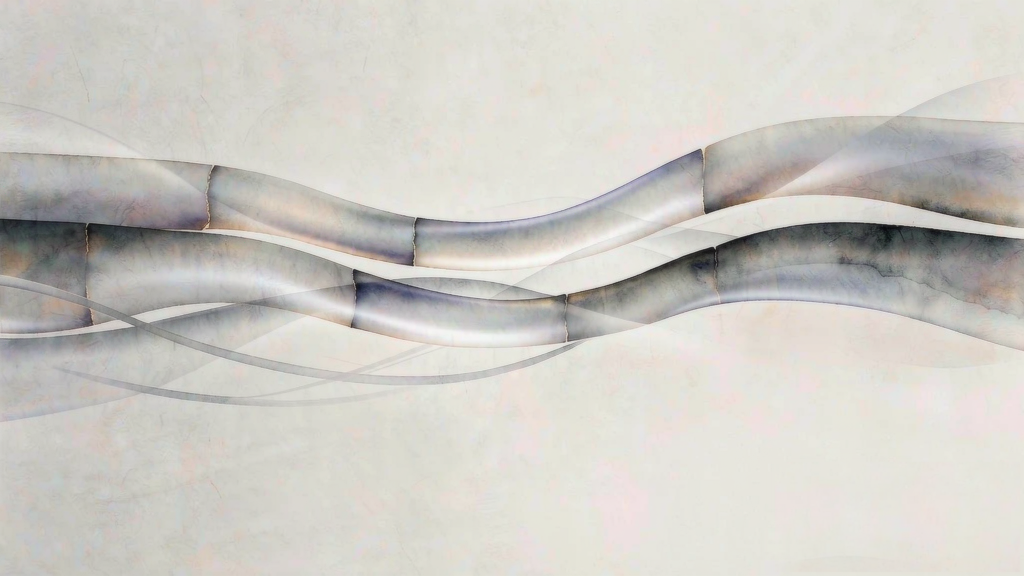 Abstract editorial artwork for Hexagram 60