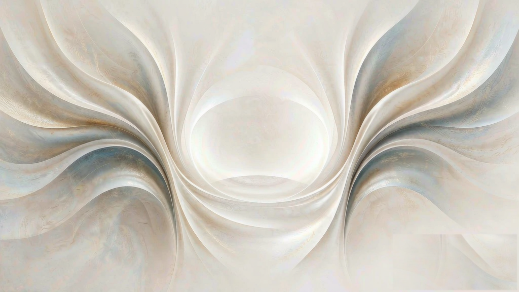 Abstract editorial artwork for Hexagram 61